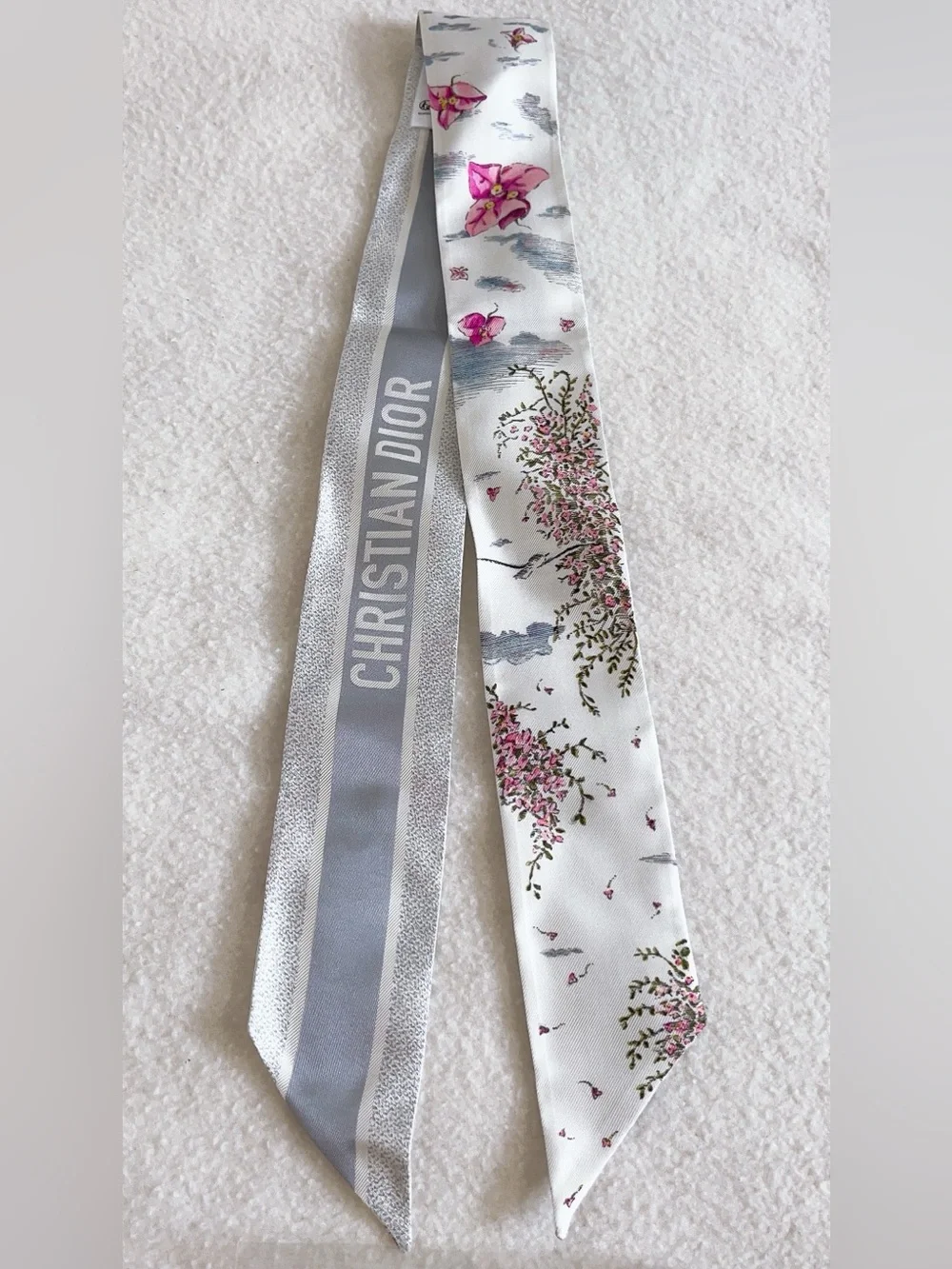 Dior Jardin  D’hiver Mitzah Silk Scarf